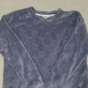 Nicole Miller Women's Blue Pajama Top